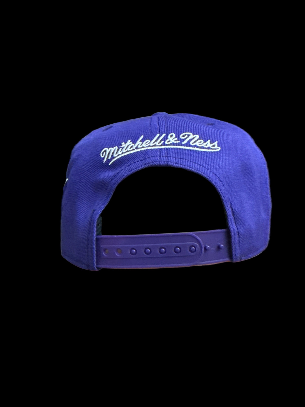 Toronto Raptors 1995 Inaugural Season Mitchell & Ness Pro Pinch A-Frame Structured Fit Snapback Hat - Purple