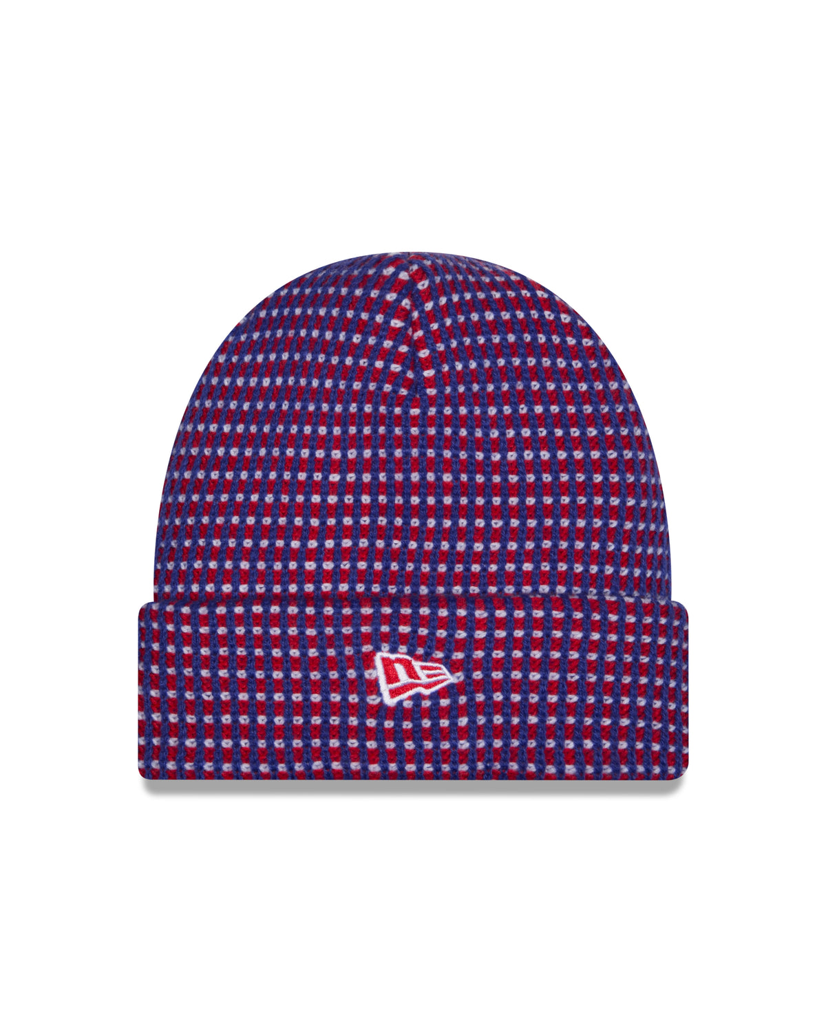 Buffalo Bills 2026 New Era NFL Sideline Cold Weather Cuff Knit Toque - Royal Blue / Red