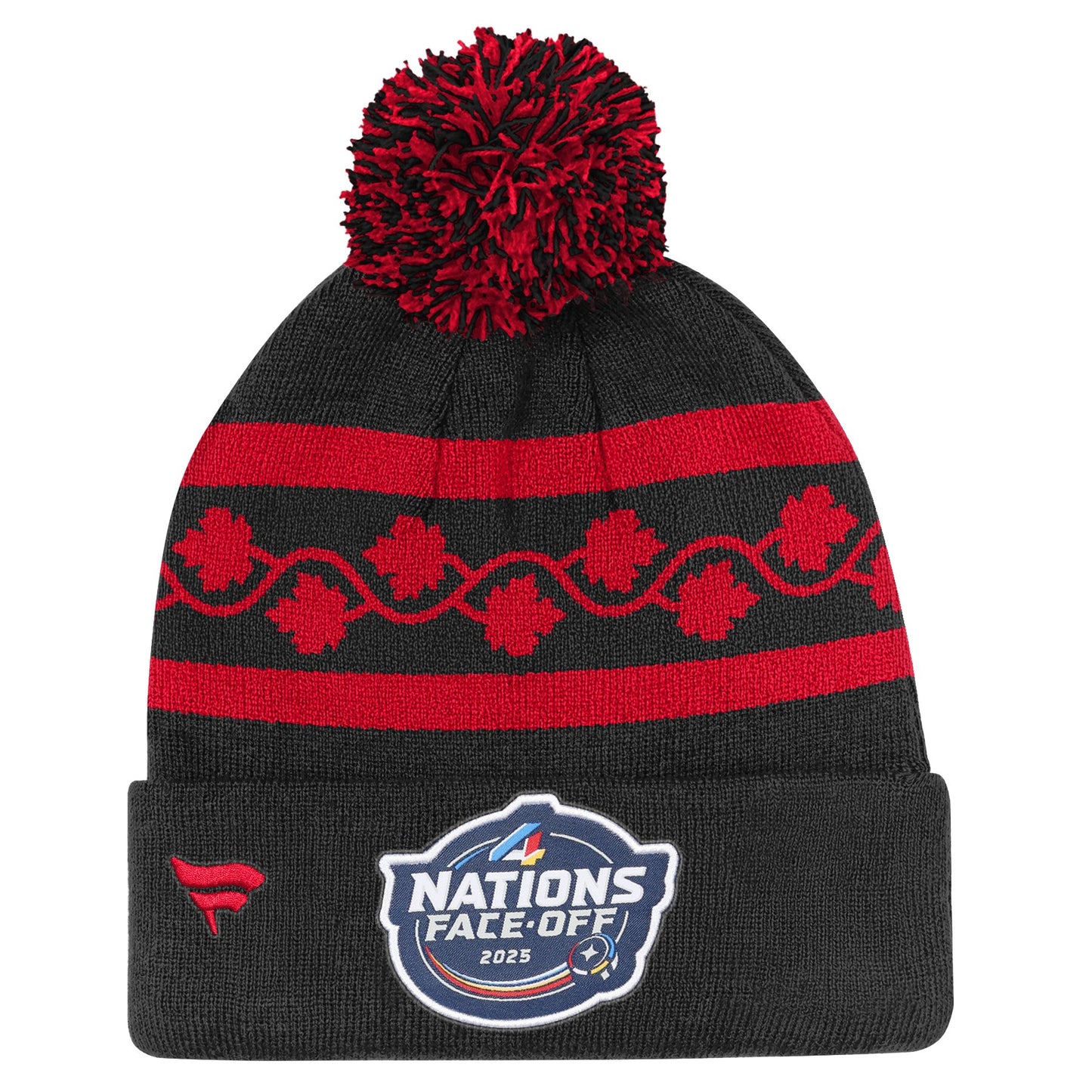 Team Canada 4 Nations Face-Off 2025 Cuffed Knit Toque