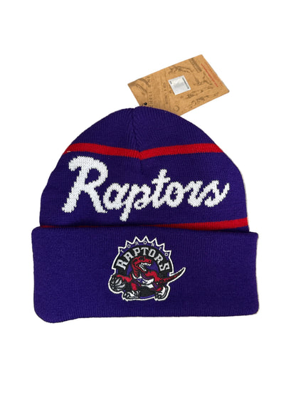 Toronto Raptors Mitchell & Ness NBA Head Coach Toque - Purple