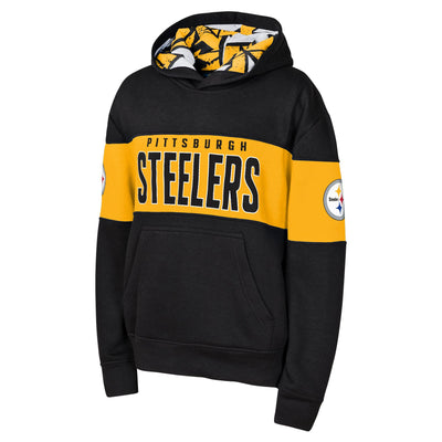 Youth Pittsburgh Steelers Red Zone Pullover Sweatshirt