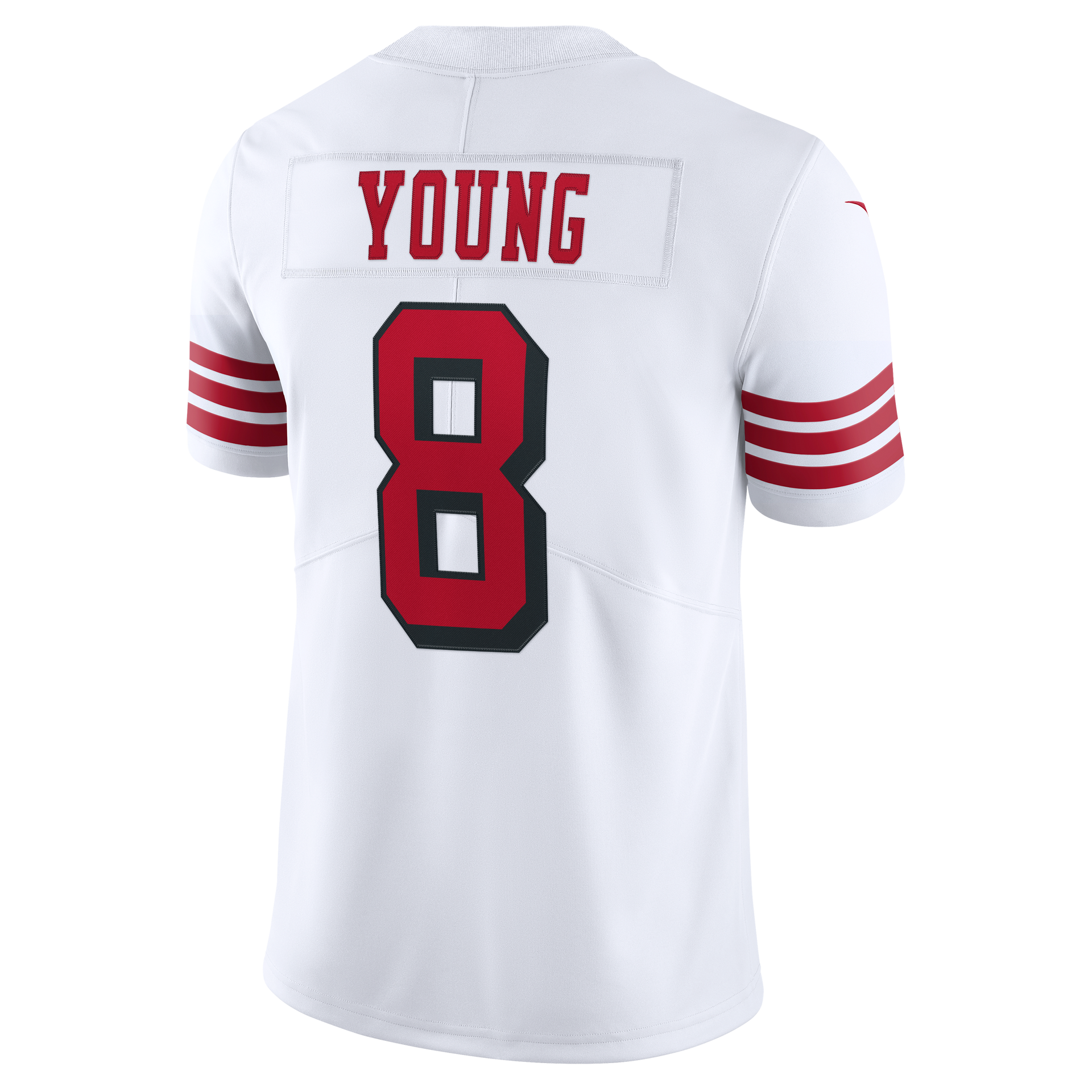 Steve Young #8 San Francisco 49ers White Nike Vapor Untouchable