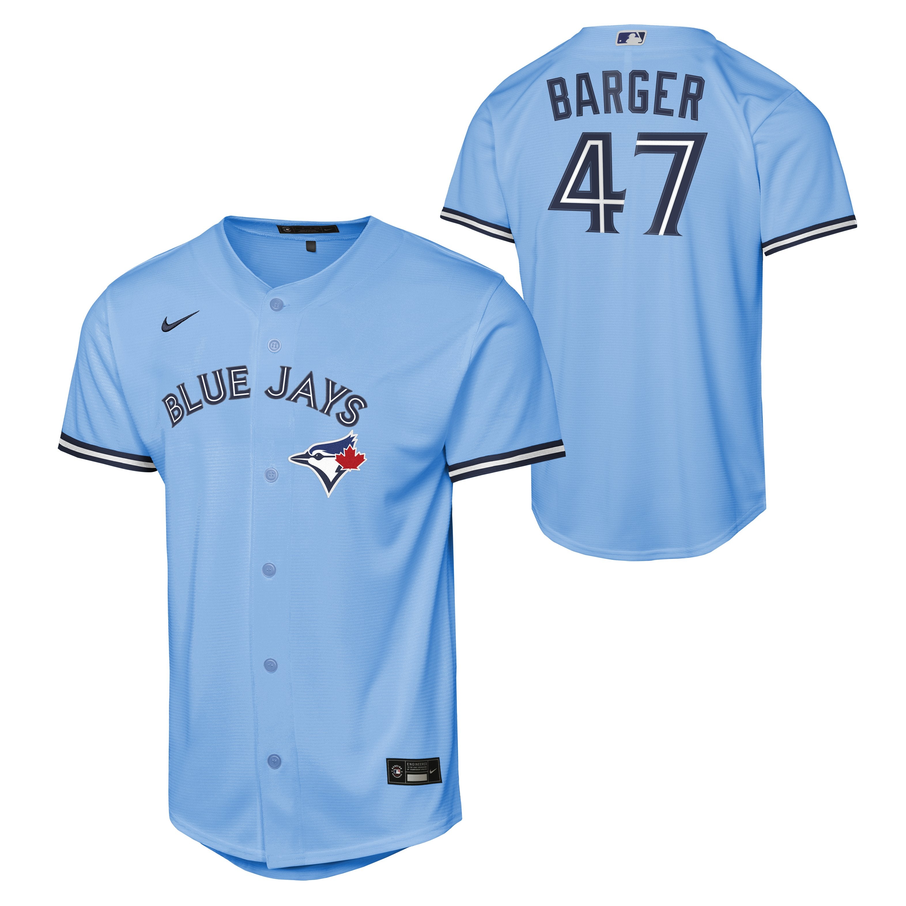 ジャズバー Indigo Blues アシュトレイ Youth Toronto Blue Jays George Springer #4 Alternate 1 Blue