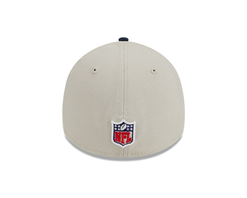 New Orleans Saints New Era 2023 Historic Sideline 39THIRTY Flex Hat - Cream/Black - Pro League Sports Collectibles Inc.