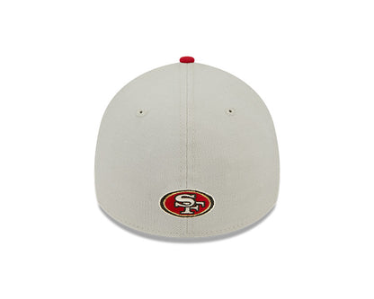 San Francisco 49ers New Era 2023 NFL Draft 39THIRTY Flex Hat - Cream - Pro League Sports Collectibles Inc.