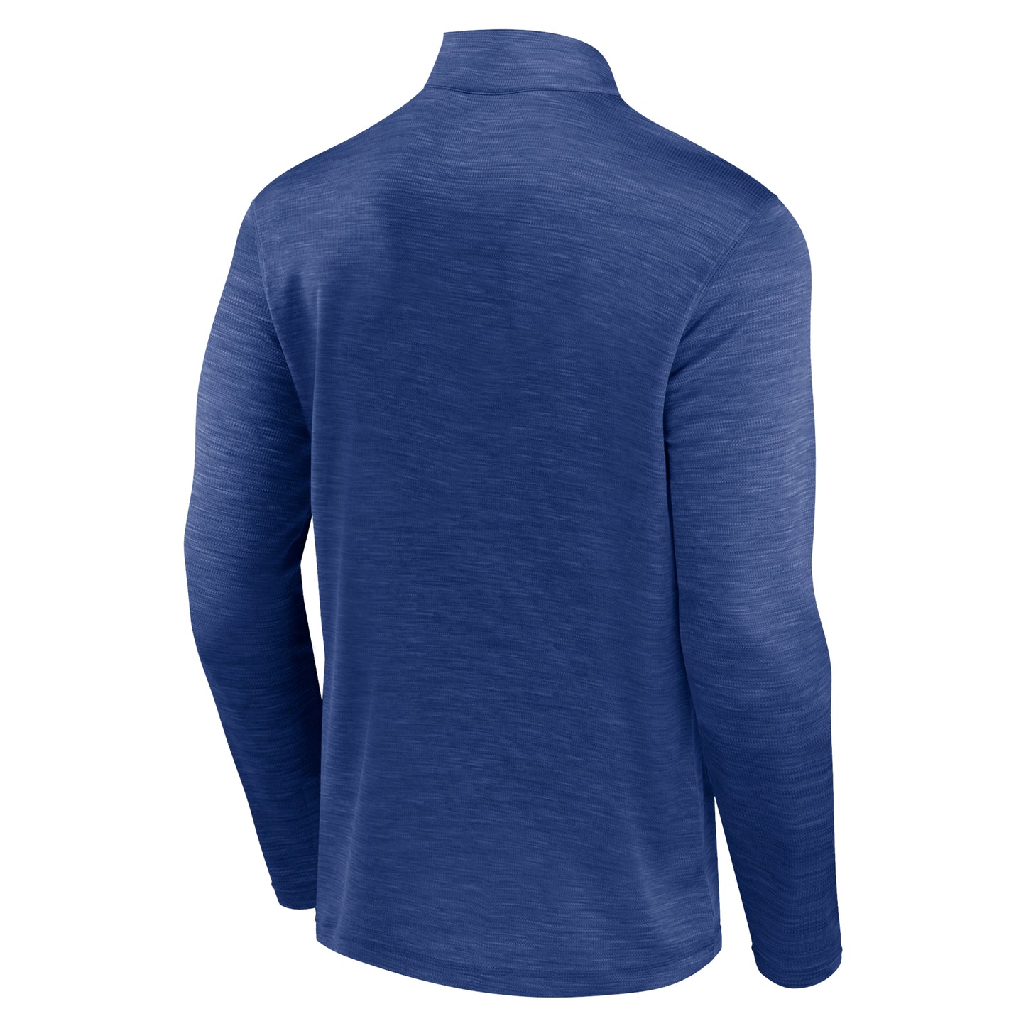 Toronto Maple Leafs Fanatics Branded Heather Royal 2023 Hard Quarter-Zip Shirt - Pro League Sports Collectibles Inc.