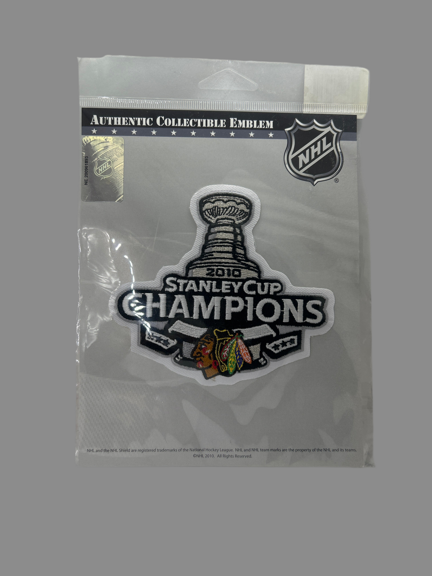 NHL Chicago Blackhawks 2010 Stanley Cup Champions Patch