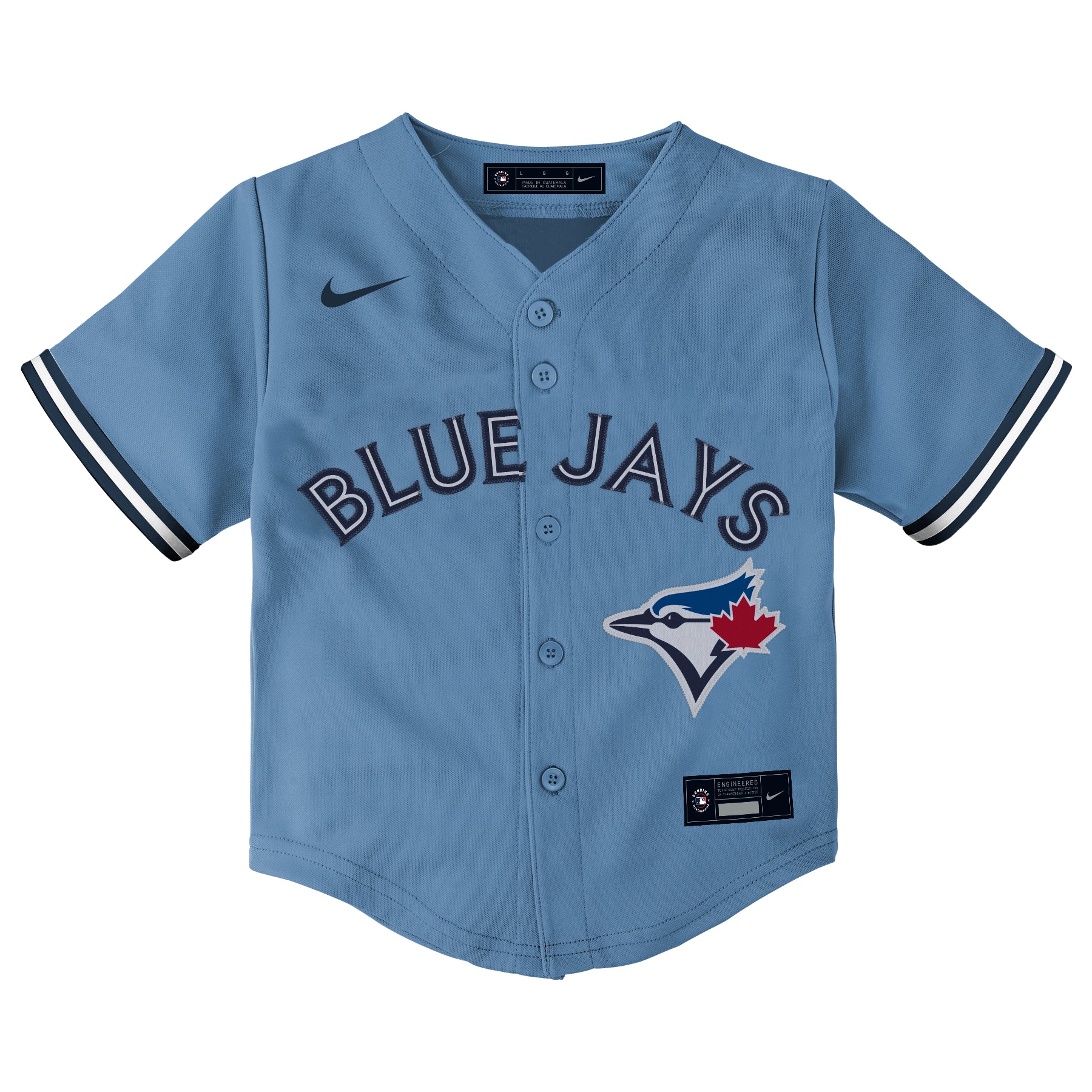 Infant Toronto Blue Jays Guerrero Jr. Nike Horizon Blue Replica Team Jersey - Pro League Sports Collectibles Inc.