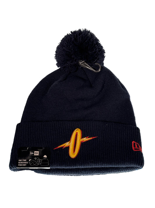 Golden State Warriors Navy New Era City Series 20 Alt Pom Knit Toque