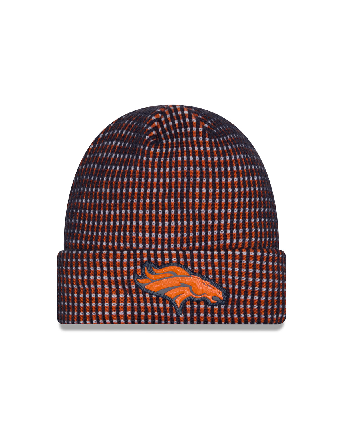 Denver Broncos 2026 New Era NFL Sideline Cold Weather Cuff Knit Toque - Navy