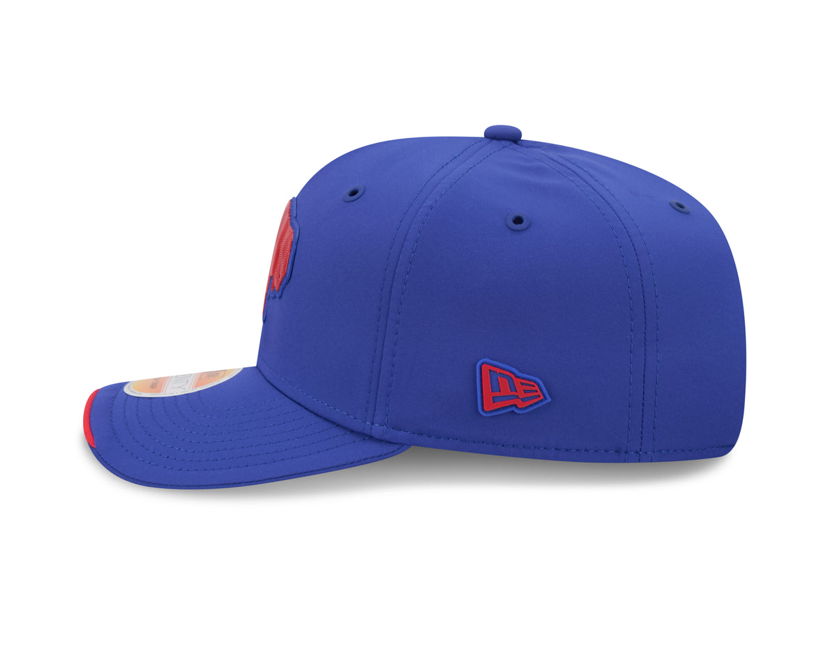 Buffalo Bills Throwback New Era 9SEVENTY 2026 Sideline Adjustable Hat -Royal