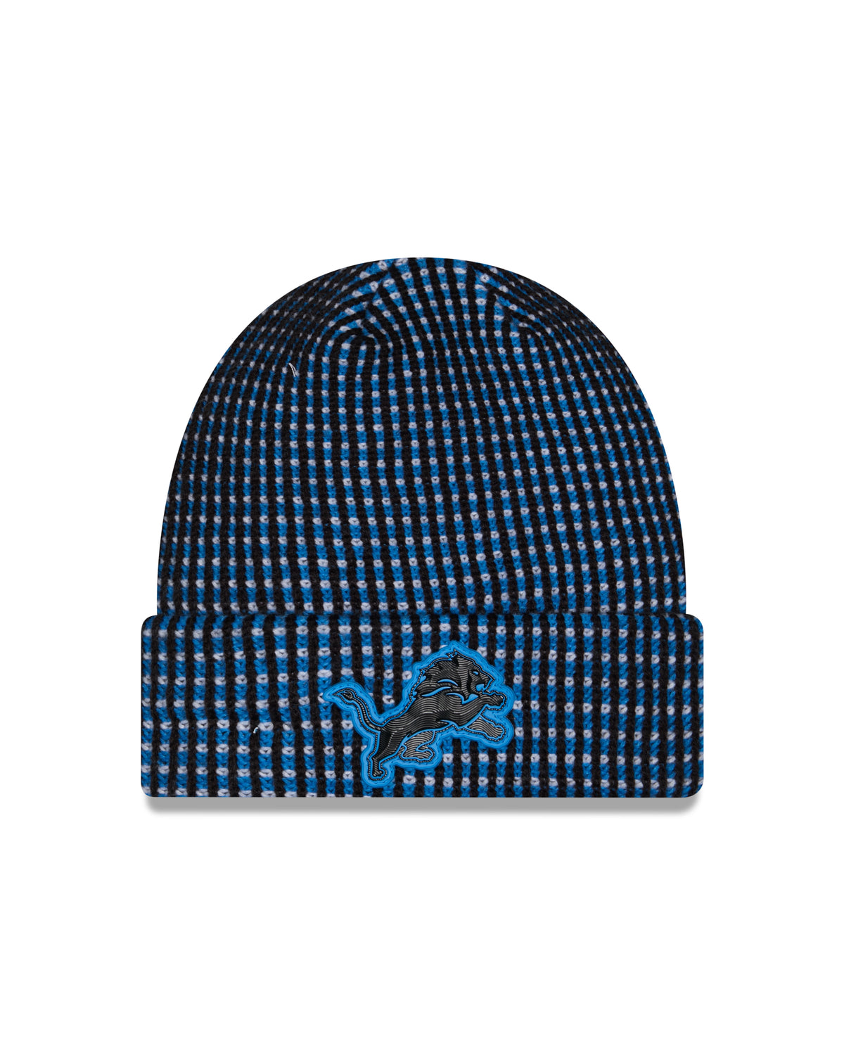 Detroit Lions 2026 New Era NFL Sideline Cold Weather Cuff Knit Toque - Black