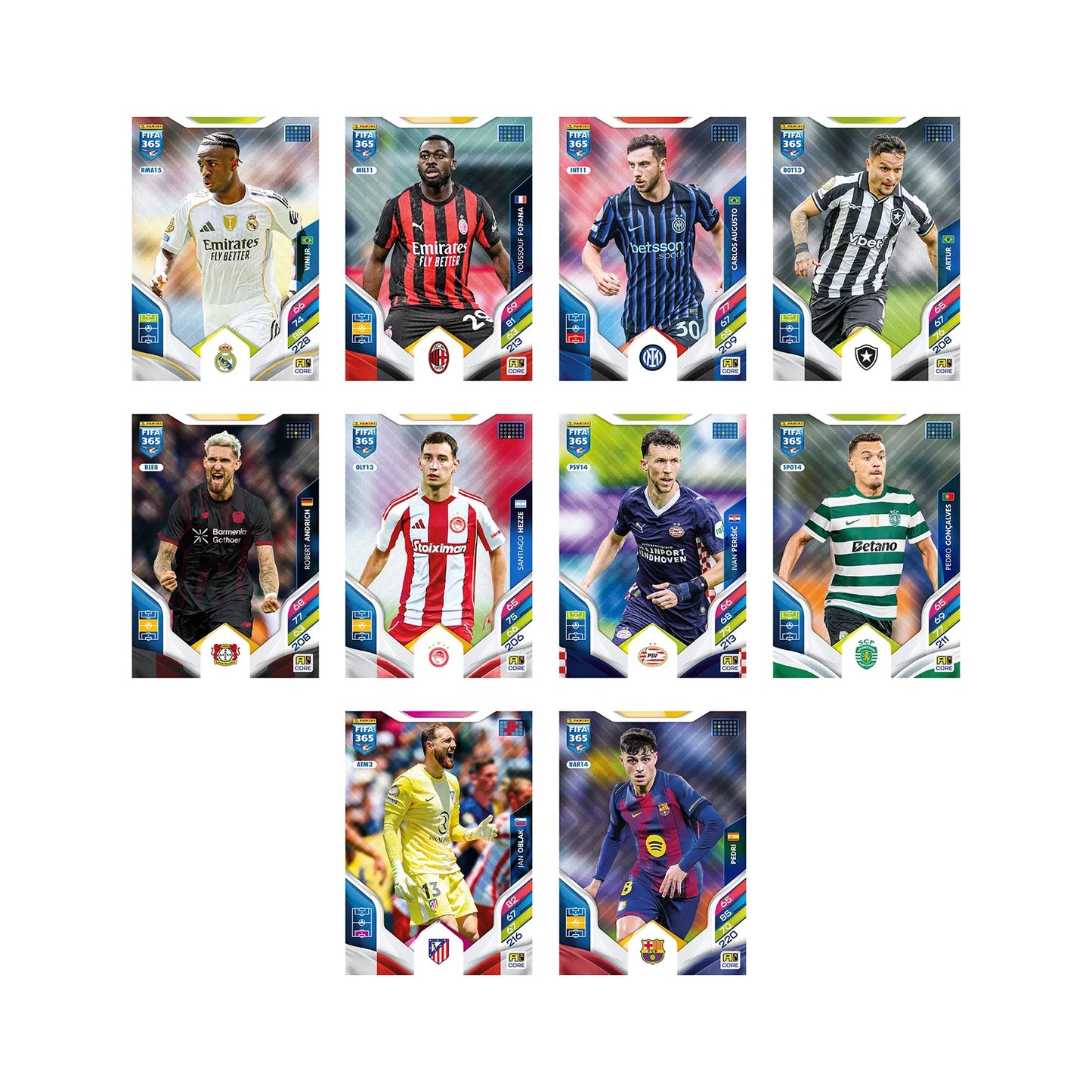 25/26 Panini Adrenalyn XL Fifa 365 trading cards Mega Tin