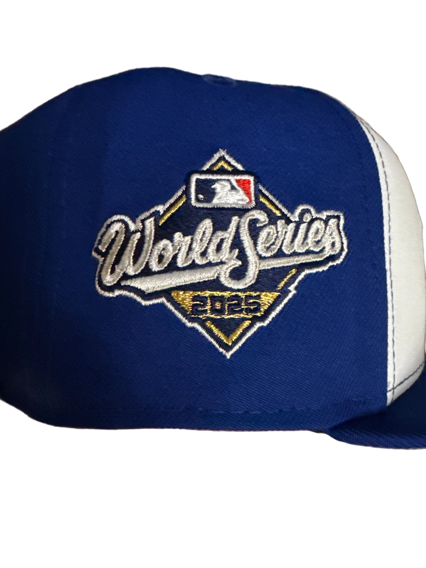 Toronto Blue Jays New Era White Front Alternate 3 - 2025 World Series 59FIFTY Fitted Hat with Embroidered WS