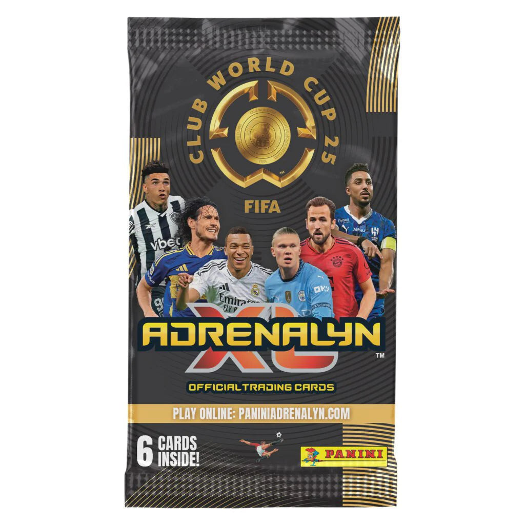 Panini Adrenalyn XL Club World Cup FIFA 2025 Soccer 6 Cards Inside!