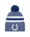 Indianapolis Colts New Era 2023 Sideline - Sport Cuffed Pom Knit - Pro League Sports Collectibles Inc.