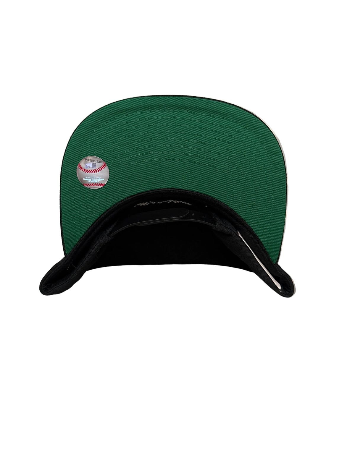 Toronto Blue Jays Top Shot Mitchell & Ness MLB Cooperstown Side patch Original Fit Snapback Hat - Black