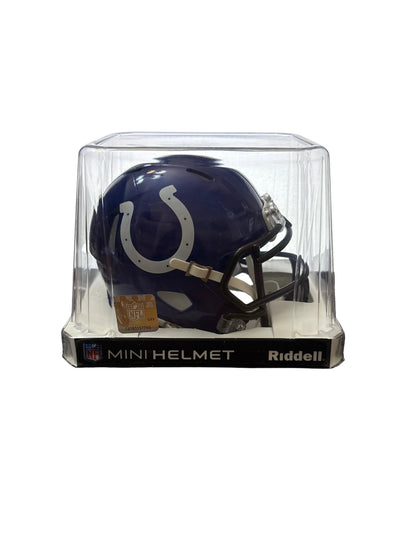 Indianapolis Colts NFL Riddell 2026 Rivalries Collection Speed Mini Helmet