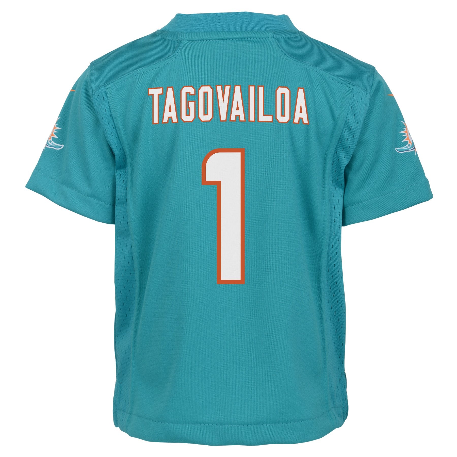 Youth Tua Tagovailoa #1 Miami Dolphins Nike Youth Game Jersey - Aqua - Pro League Sports Collectibles Inc.