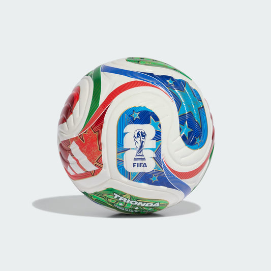 Adidas World Cup FIFA 2026 Trionda Mini Soccer Ball- White/Blue/Green/Red