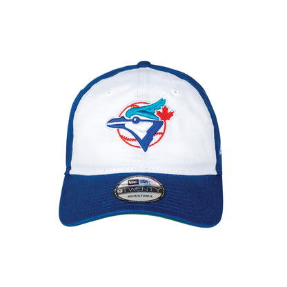 Toronto Blue Jays New Era Cooperstown Collection 9Twenty Adjustable Hat - TwoTone Blue/White