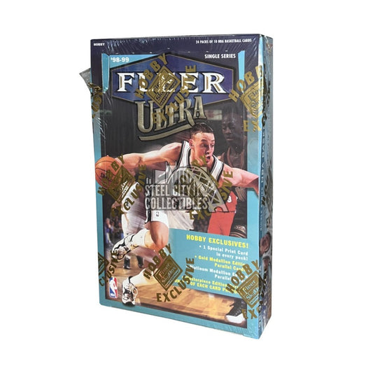 Fleer Ultra Exclusive 1998-99 NBA Basketball Hobby Box