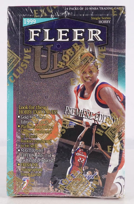Fleer Ultra Premiere Edition 1999 WNBA Basketball Hobby Box