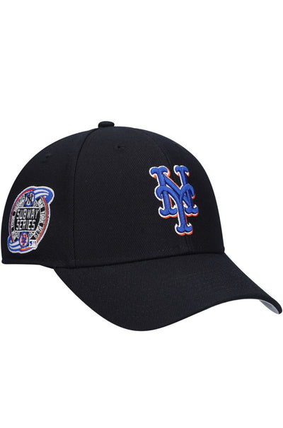 New York Mets 2000 Subway Series Patch 47 Brand MVP Snapback Hat