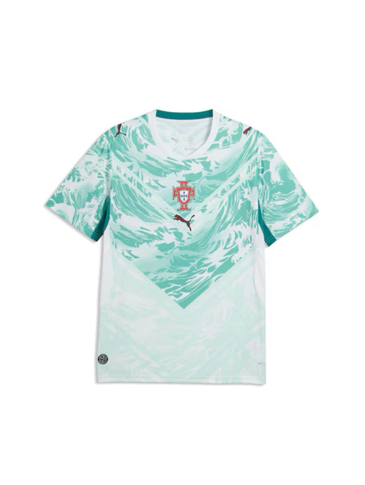 Portugal National Team Fifa World Cup Puma 2025/26 Away Alternate Cyan Replica Jersey