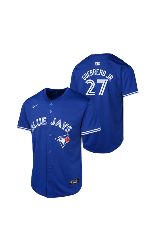 Youth Toronto Blue Jays Vladimir Guerrero Jr. #27 Alternate Royal Blue Limited Jersey