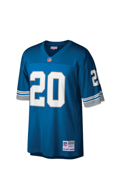 Detroit Lions Barry Sanders 1996 Mitchell & Ness Retired Replica Collection Jersey - Blue