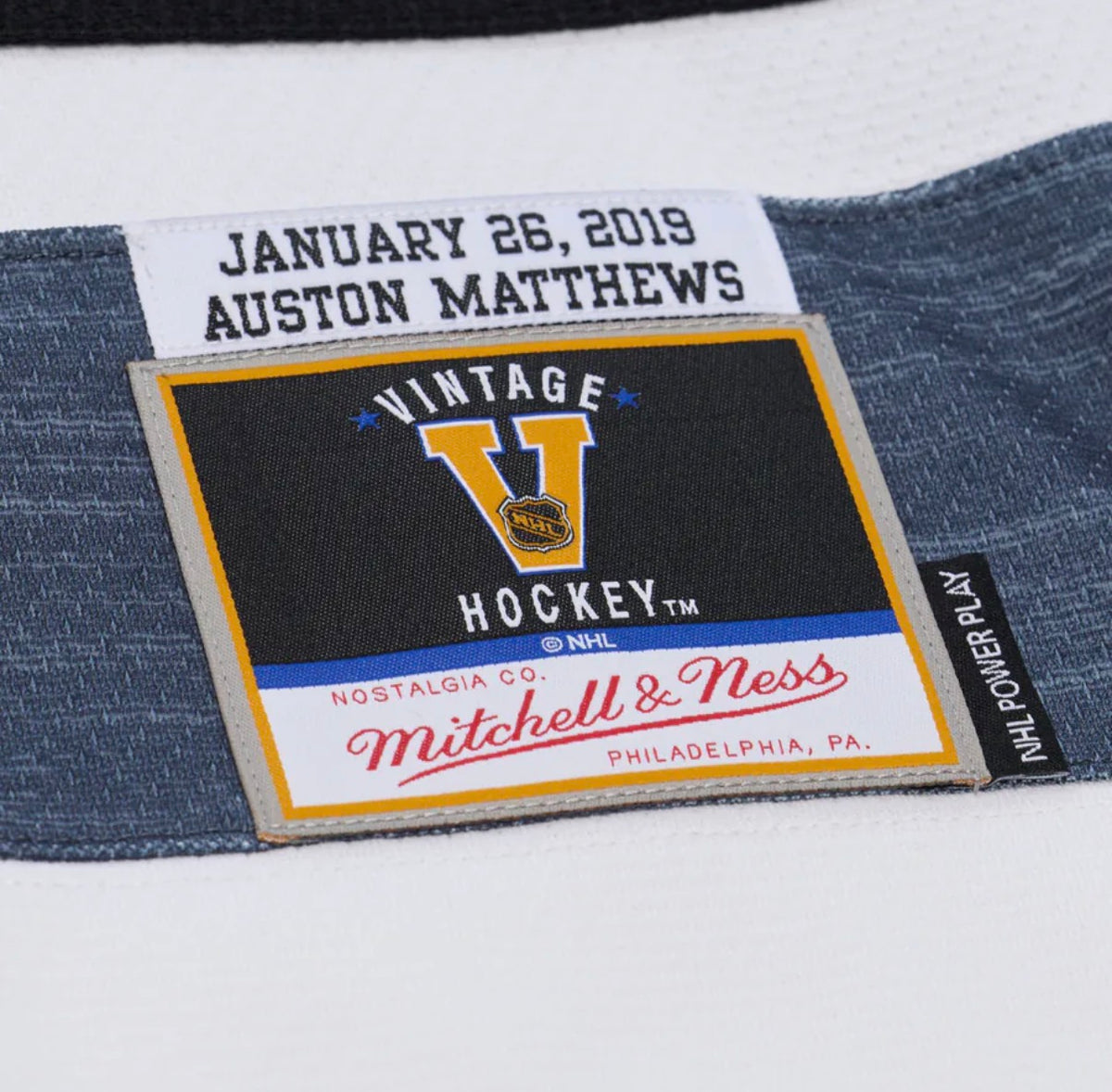 Auston Matthews Toronto Maple Leafs 2019 NHL All-Star Game Mitchell & Ness Power Play Jersey