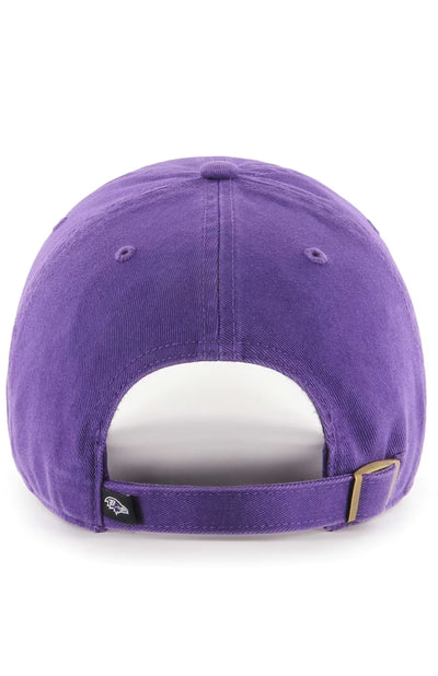 Baltimore Ravens Purple Clean Up '47 Brand Adjustable Hat