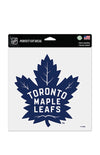 Toronto Maple Leafs 8X8 Clear NHL Wincraft Decal - Pro League Sports Collectibles Inc.