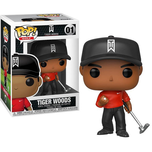 GOLF POP! Funko Tiger Woods Golf Vinyl Figure #01