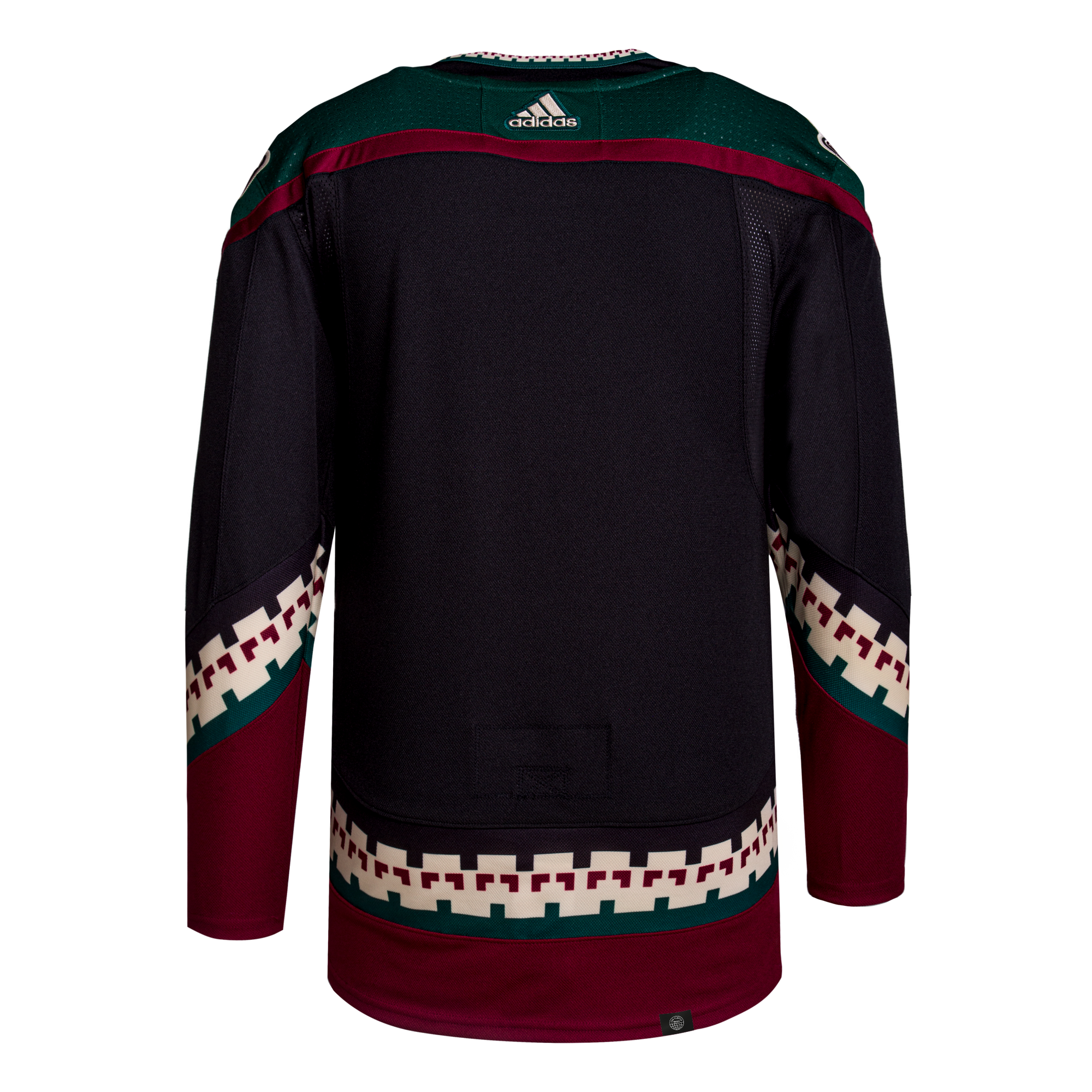 Phoenix Coyotes Adidas Home Prime Green Authentic Jersey Black