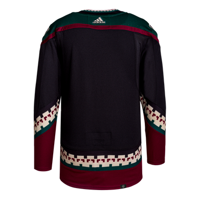 Phoenix Coyotes Adidas Home Prime Green Authentic Jersey - Black - Pro League Sports Collectibles Inc.