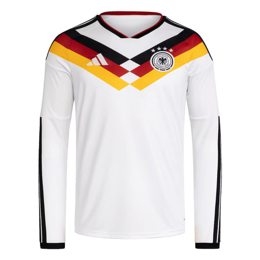 Germany DFB Fifa World Cup Adidas 2025/26 Home Replica Long Sleeve Jersey