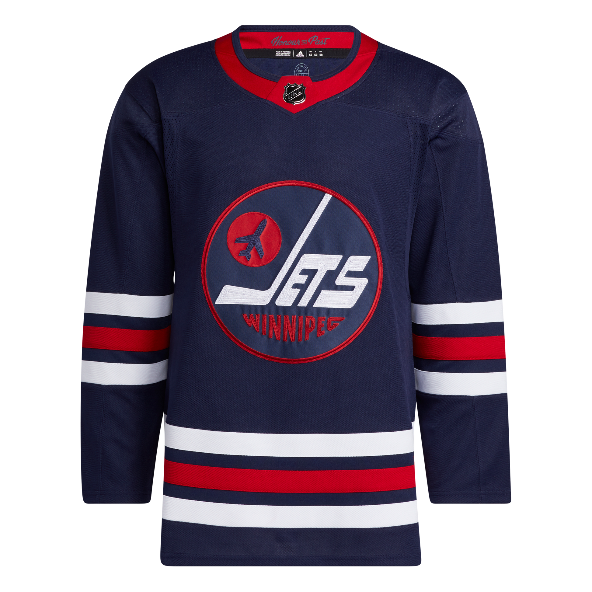 Winnipeg Jets Adidas Third Prime Green Authentic Jersey - Navy - Pro League Sports Collectibles Inc.