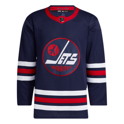 Winnipeg Jets Adidas Third Prime Green Authentic Jersey - Navy - Pro League Sports Collectibles Inc.