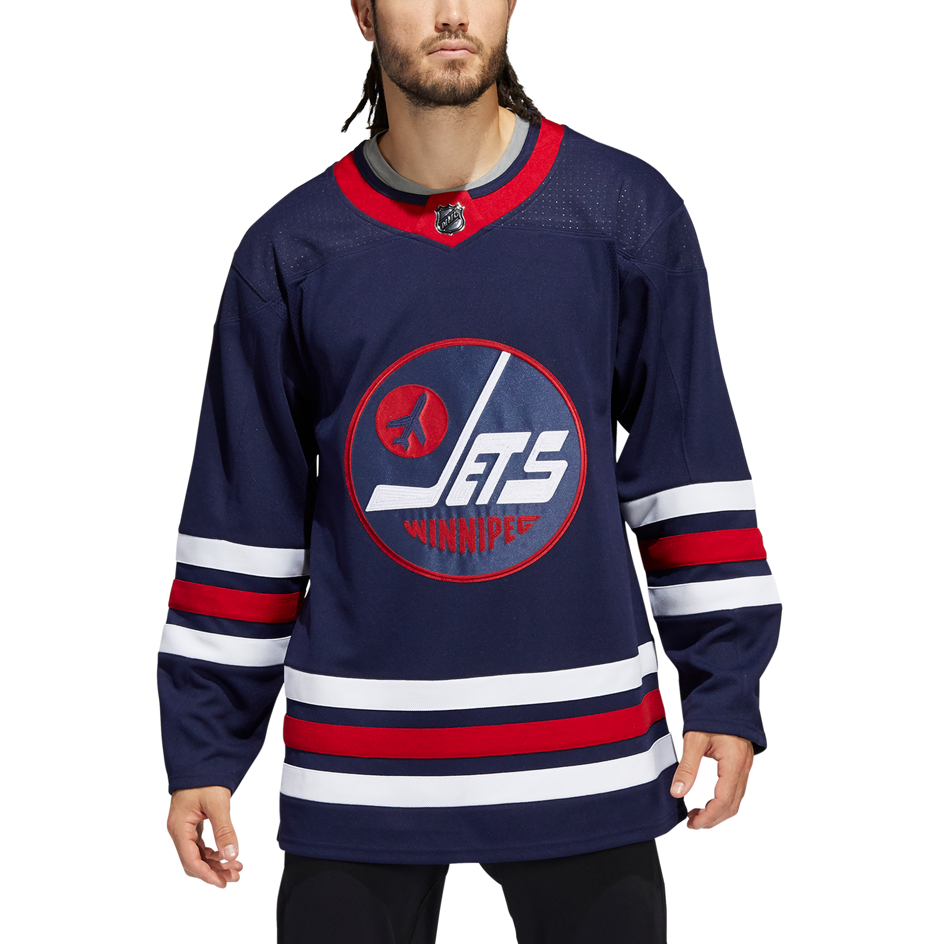 Winnipeg Jets Adidas Third Prime Green Authentic Jersey - Navy - Pro League Sports Collectibles Inc.