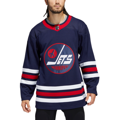 Winnipeg Jets Adidas Third Prime Green Authentic Jersey - Navy - Pro League Sports Collectibles Inc.