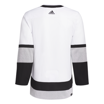 LA Kings Adidas Third Prime Green Authentic Jersey - White - Pro League Sports Collectibles Inc.