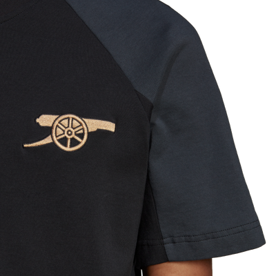 Arsenal AFC Adidas Travel T-Shirt - Black - Pro League Sports Collectibles Inc.