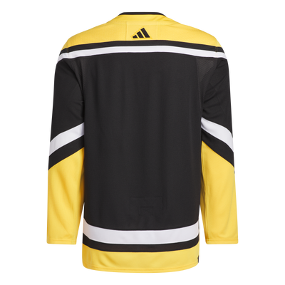 Pittsburgh Penguins Adidas Retro Reverse 2.0 Prime Green Authentic Jersey - Black - Pro League Sports Collectibles Inc.