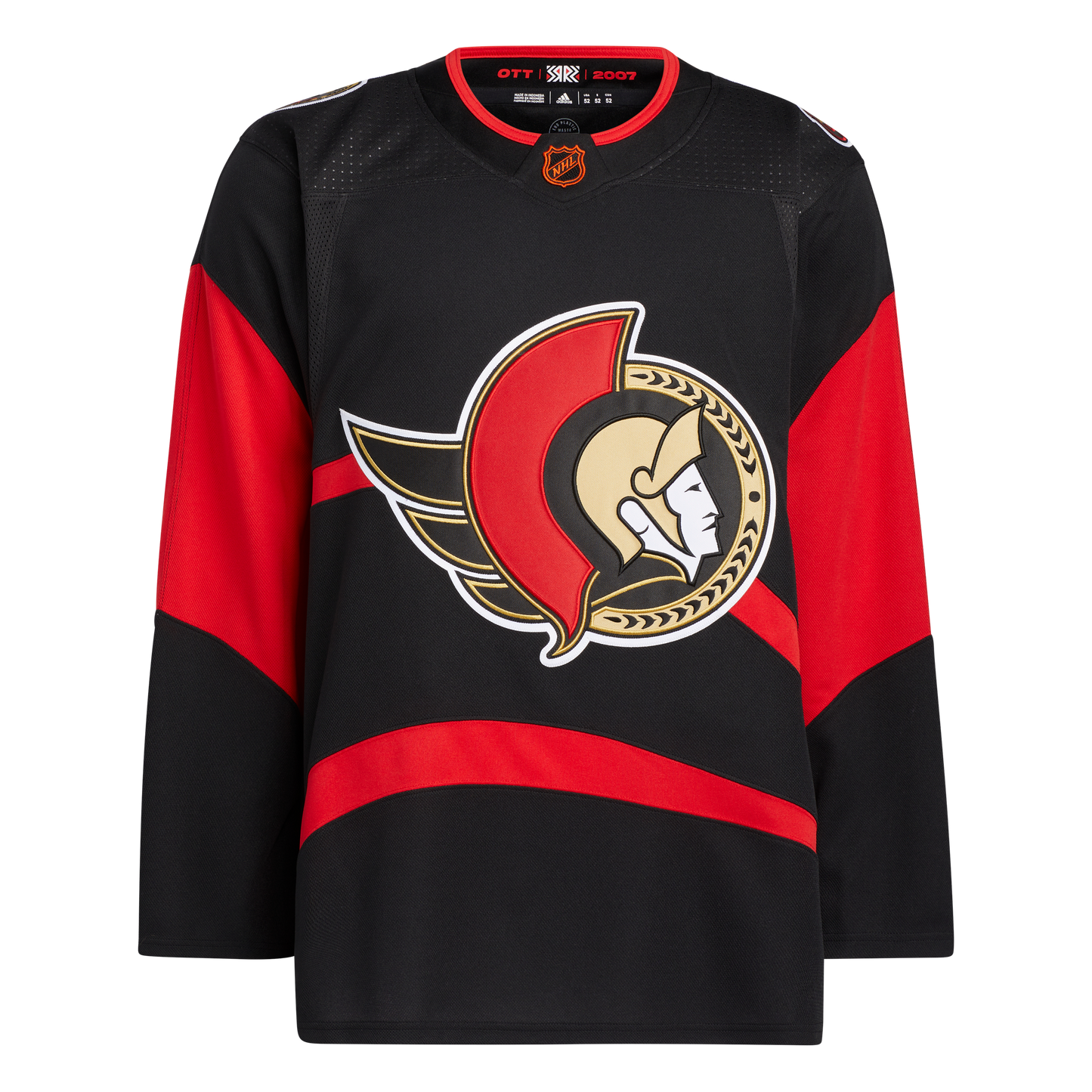 Ottawa Senators Adidas Retro Reverse 2.0 Prime Green Authentic Jersey - Black - Pro League Sports Collectibles Inc.