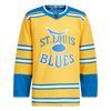 St. Louis Blues Adidas Retro Reverse 2.0 Prime Green Authentic Jersey - Yellow - Pro League Sports Collectibles Inc.