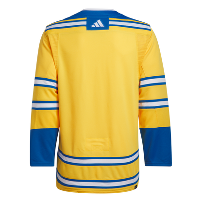 St. Louis Blues Adidas Retro Reverse 2.0 Prime Green Authentic Jersey - Yellow - Pro League Sports Collectibles Inc.