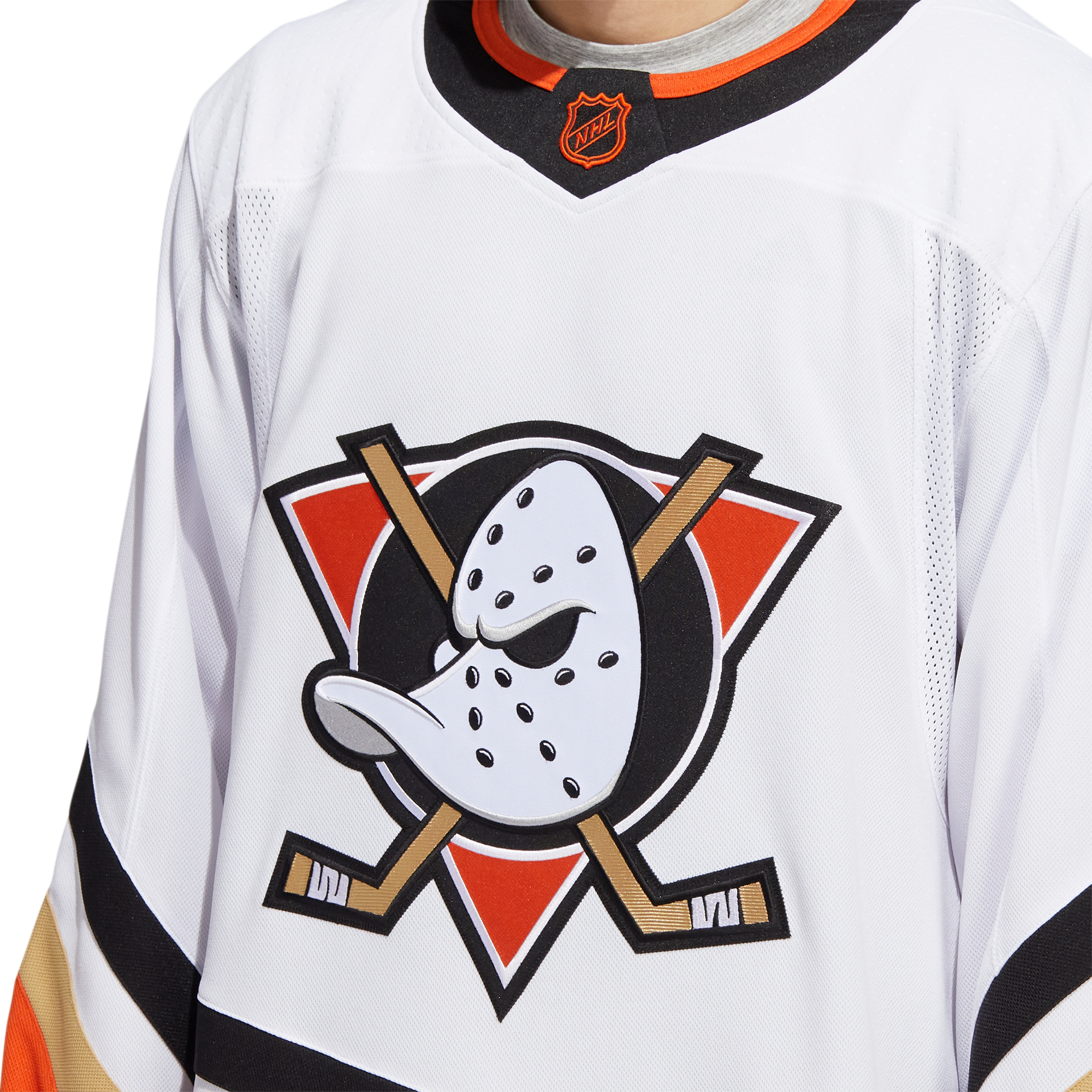Men's Fanatics Branded White Anaheim Ducks Special Edition 2.0 Breakaway Blank Jersey(XL)
