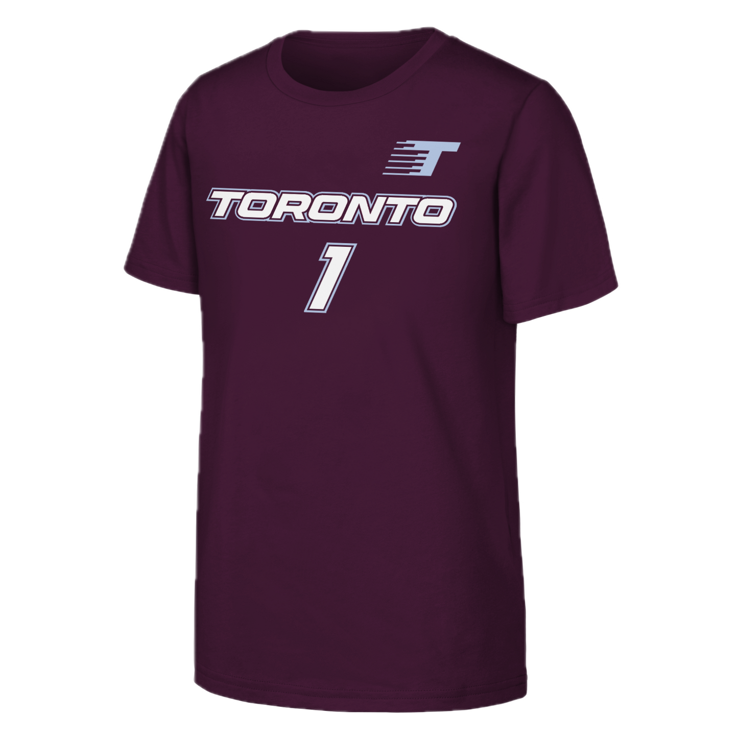 Youth Kiki Rice #1 WNBA Toronto Tempo Name & Number T-Shirt